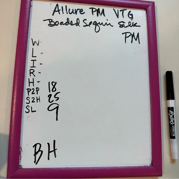 Vintage Beaded Sequin Star Top M - Picture 11 of 11